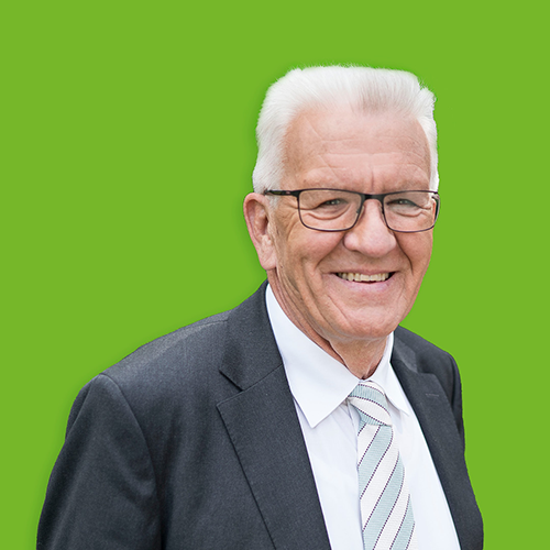 Ein Porträt von Winfried Kretschmann