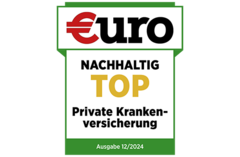 PKV-Rating der Zeitschrift Euro, Top Private Kranken­versicherung