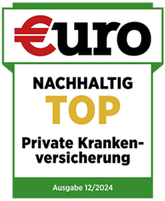 PKV-Rating der Zeitschrift Euro, Top Private Kranken­versicherung