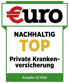 PKV-Rating der Zeitschrift Euro, Top Private Kranken­versicherung