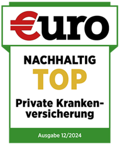 PKV-Rating der Zeitschrift Euro, Top Private Kranken­versicherung