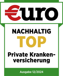 PKV-Rating der Zeitschrift Euro, Top Private Kranken­versicherung